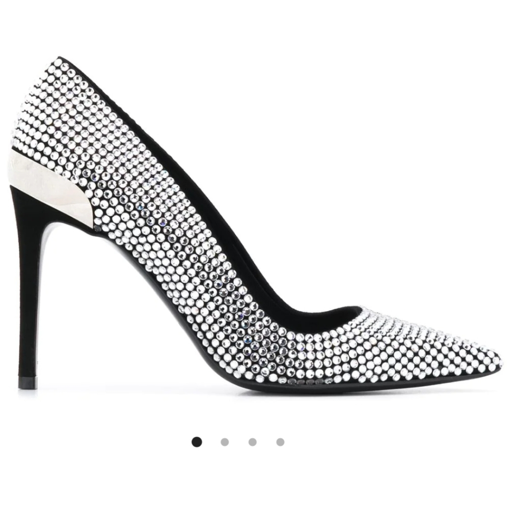 Brand New Balmain Orys Black Pumps Sz 42